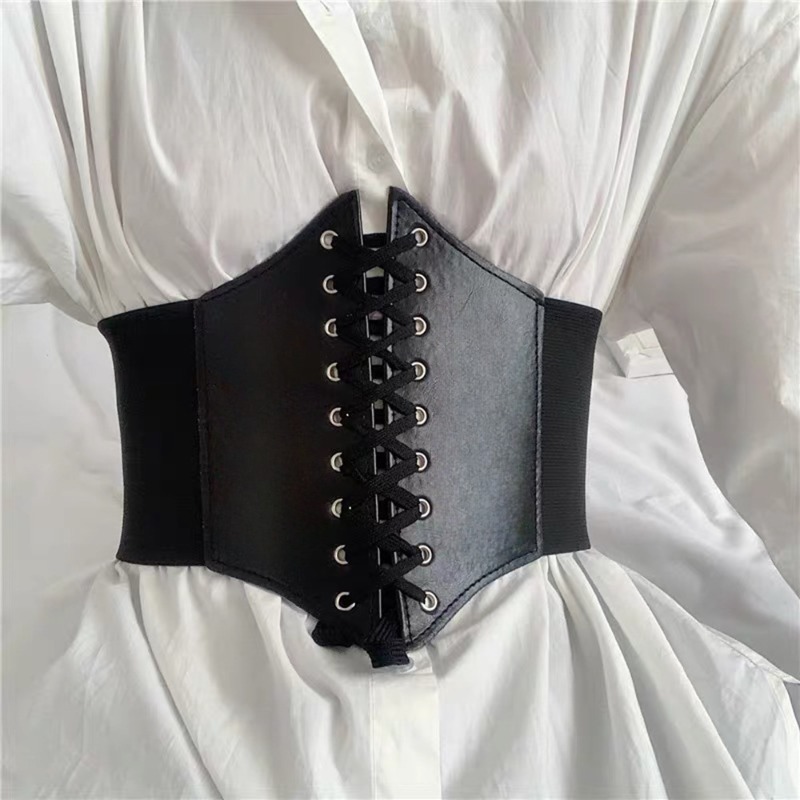 Moda espartilho cintos largos  - Corset Waist Cinch avaliação e preço