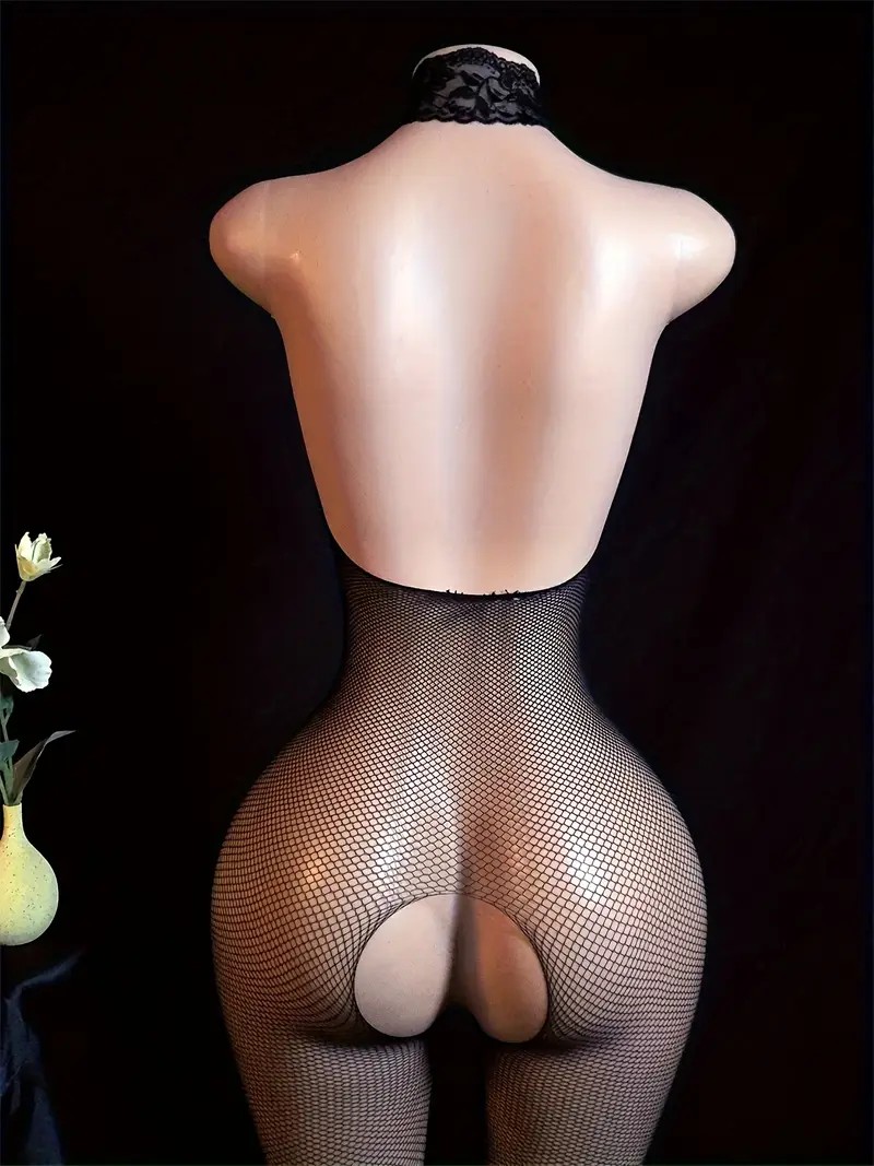 Body feminino sexy crotchless  - Lace Teddy Lingerie avaliação e preço