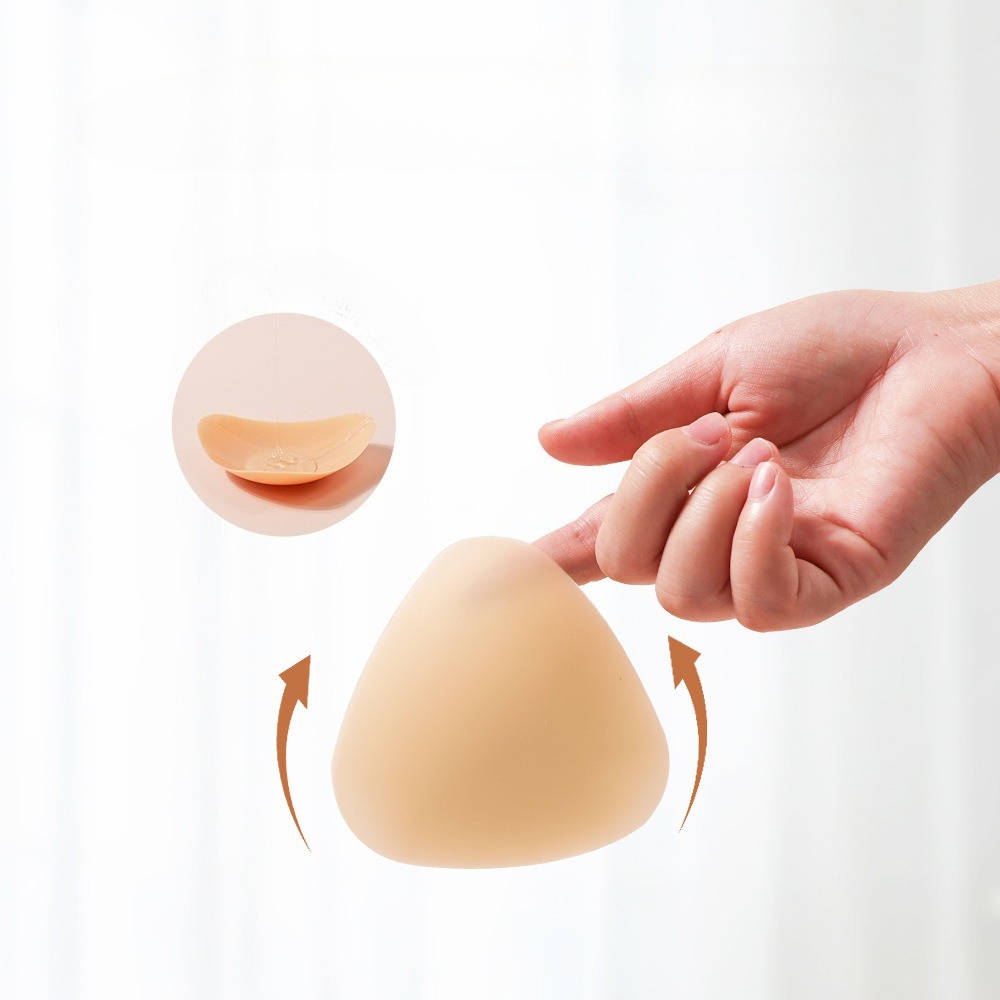 2 pçs sutiã de silicone triâng - Silicone Bra Adhesive avaliação e preço