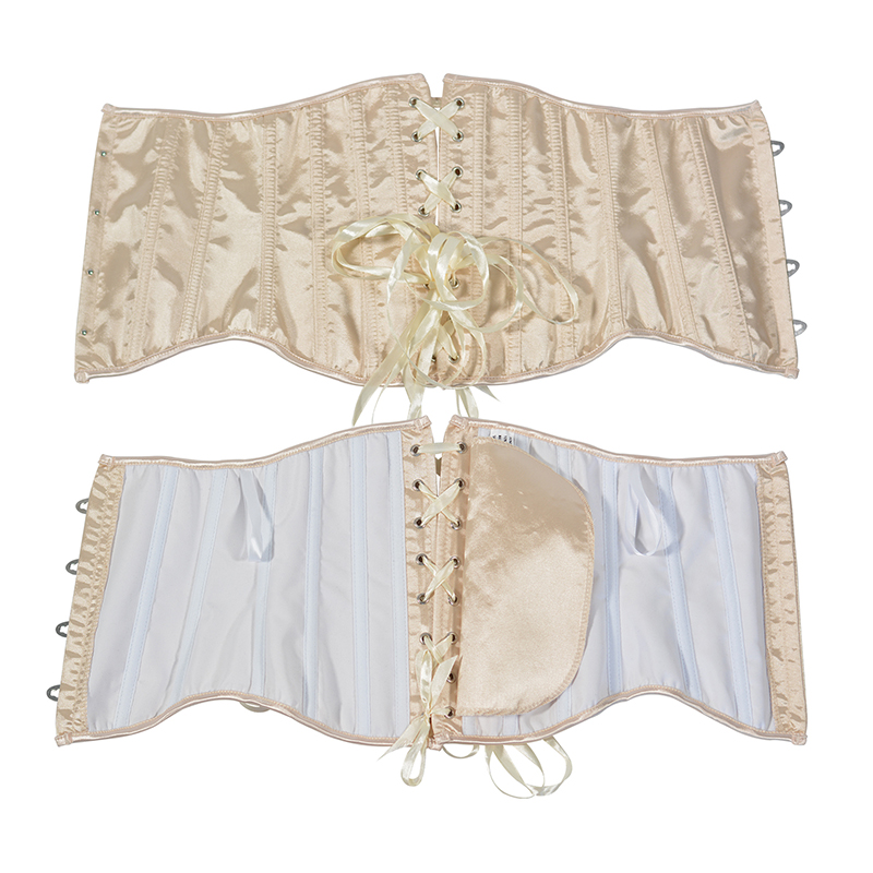 2025 Mulheres Cetim Underbust  - Corset Waist Cinch avaliação e preço