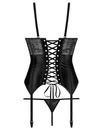Conjunto de Lingerie Feminina  - Lace Teddy Lingerie avaliação e preço
